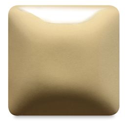 Blick Essentials Gloss Glaze - Pint, Sand Dune, fired at Cone 06 oxidation