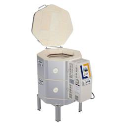 L&L Easy Fire Kiln - E14S-3, W3840, 208V, P1, 25.0 Amp open