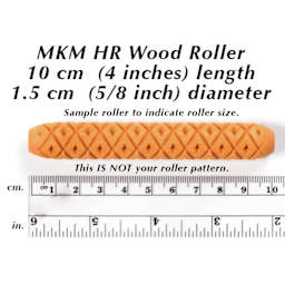 MKM Pottery Tools Hand Rollers - roller dimensions