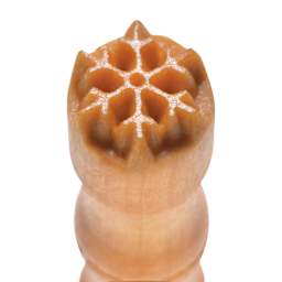 MKM Pottery Tools Mini Round Stamp - Snowflake