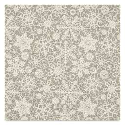 Elan Transfers Underglaze Transfer Sheet - Snowflake Lace, White close up