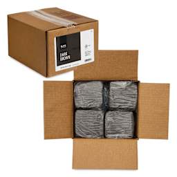 Blick Mid-Fire Stoneware Clay - Dark Brown, 20 lb, in packaging