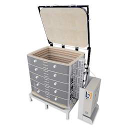 L&L Davinci Rectangular Kiln - T3445-D, Cone 10, 240V-3P, 120.0A, 45" H x 43-1/2" W x 30-1/2" D