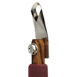 DiamondCore P4 Fluting Tool - Teardrop - close-up of tip, angled