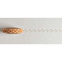 MKM Pottery Tools Finger Roller - Twine applied to clay