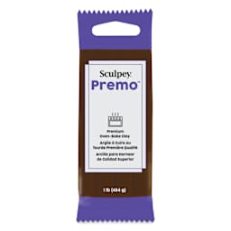 Sculpey Premo - 1 lb, Burnt Umber