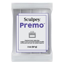Sculpey Premo - 2 oz, Silver, Metallic