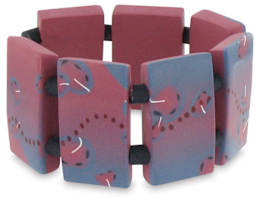 Bracelet made with Sculpey Premo