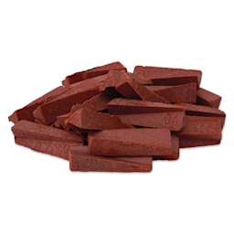 Orton Small Pyrometric Cones, Cone 04, Box of 50 - several cones stacked loosely