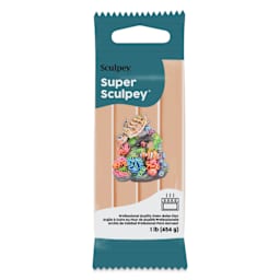 Super Sculpey - 1 lb front of packaging