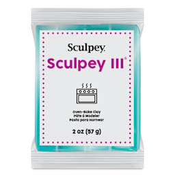 Sculpey III - 2 oz, Teal Pearl