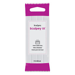 Sculpey III - 1 lb, White