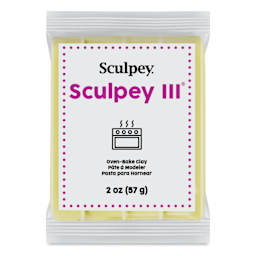 Sculpey III - 2 oz, Glow in the Dark