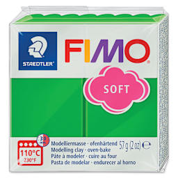 Staedtler Fimo Soft Polymer Clay - 2 oz, Tropical Green, packaging