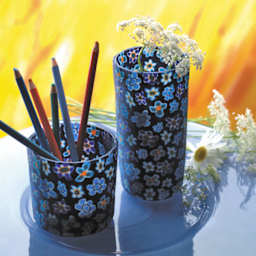 Staedtler Fimo Effect Polymer Clay - Finished Clay Cup and Vase
