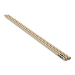 Midwest Products Basswood Strips - 5 Pieces, 3/16" x 3/8" x 24" (end view)