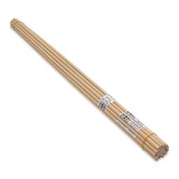 Midwest Products Birch Dowels - Pkg of 20, 3/8" x 36" - close-up of tips