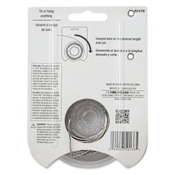 Ook Aluminum Specialty Wire, back of packaging