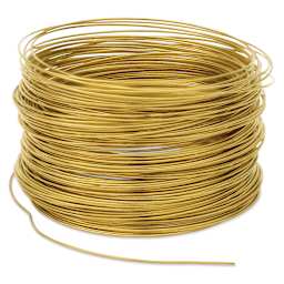 Ook Brass Specialty Wire - 24 Gauge, 100 ft unfurling