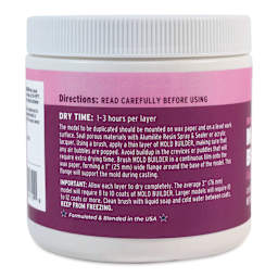Alumilite Mold Builder Liquid Latex Rubber - 16 oz - side of packaging