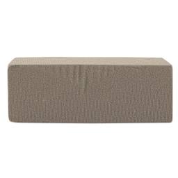 FloraCraft Desert DryFoM Foam Block - Left angled view of 3" x 4" x 8" block