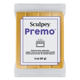 Sculpey Premo - 2 oz, Metallic 18K Gold