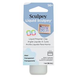 Liquid Sculpey - Clear, 1 oz front of packaging
