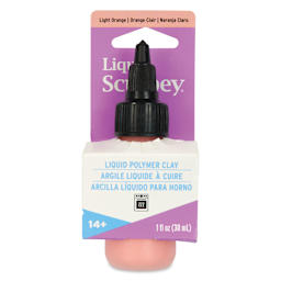 Liquid Sculpey - Light Orange, 1 oz - front of packaging