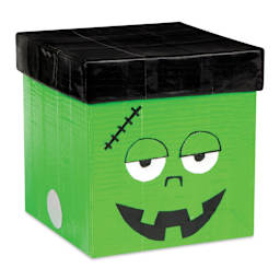 ShurTech Color Duck Tape - 1.88" x 15 yds, Neon Green finished Halloween project example