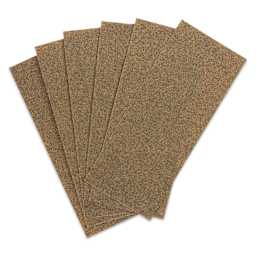 3M Production Sandpaper - Pkg of 6, Course Grit 60-D, 3.6" x 9"