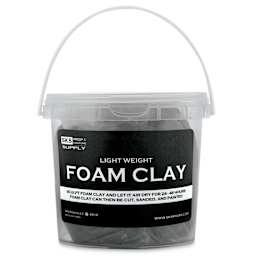 SKS Props Lightweight Foam Clay - 300 g Bucket with handle up