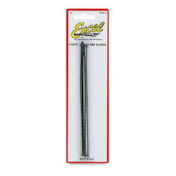 Excel Blades 7'' Coping Saw - Front of Blister package of 4 pc Set of Replacement Blades