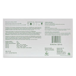 Glove Pack - Large, Latex, Powdered, Pkg of 100 - back of box