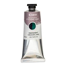 Cranfield Traditional Etching Ink - Permanent Viridian, 75 ml