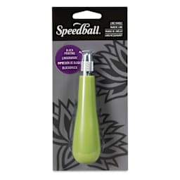 Speedball Linoleum Cutter Handle - Green, front of packaging