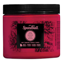 Speedball Water-Soluble Block Printing Ink - Process Magenta, 16 oz