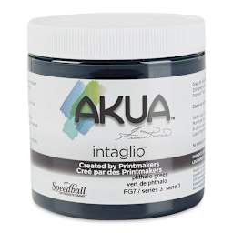 Akua Intaglio Ink - Phthalo Green, 237 ml