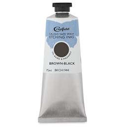 Cranfield Caligo Safe Wash Etching Ink - Brown Black, 75 ml Tube