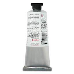 Cranfield Caligo Safe Wash Relief Ink - Pale Violet, 75 ml, back of tube