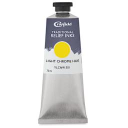 Cranfield Traditional Relief Ink - Light Chrome Yellow, 75 ml