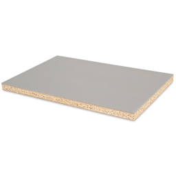 Blick Battleship Gray Linoleum - Block, 12" x 18", Mounted, flat