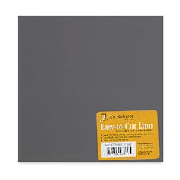 Richeson Unmounted Easy-to-Cut Linoleum - Front view of 6" square block