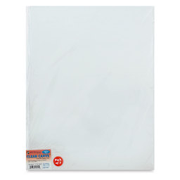 Richeson Clear Carve Etching Plates - Front view of Package of three 12" x 16" plates