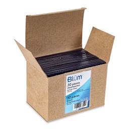 Blüm Clear Printmaking Blocks - 4" x 6", 1/8" Thick, Box of 30 - packaging open