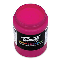 Permaset Aqua Fabric Ink - Supercover Glow Pink, 300 ml