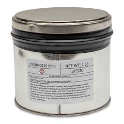 Hanco Oil Based Etching Ink - 1 lb, Warm Black - back