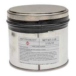Hanco Oil Based Etching Ink - 1 lb, Raw Umber - back
