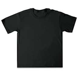 First Quality 50/50 T-Shirts, Youth Sizes - Black Large (14-16)