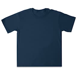 First Quality 50/50 T-Shirts, Youth Sizes - Navy X-Small (2-4)
