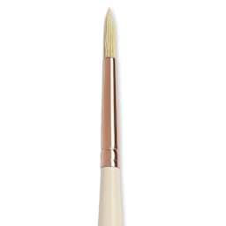 Blick x Raphaël L'Impressionniste Synthetic Bristle Brush - Round, Size 6, Long Handle close up